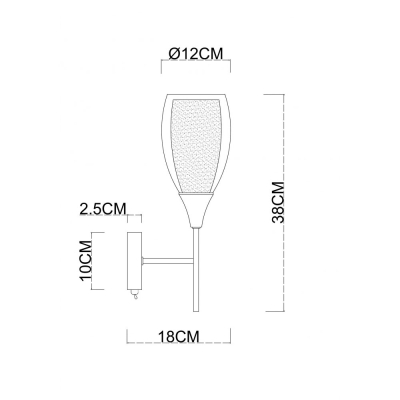 Бра A7951AP-1GO ★ Arte lamp — купить в интернет магазине ЛЮСТРАВИК☀