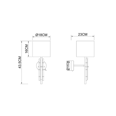 Бра A4097AP-1CC ★ Arte lamp — купить в интернет магазине ЛЮСТРАВИК☀