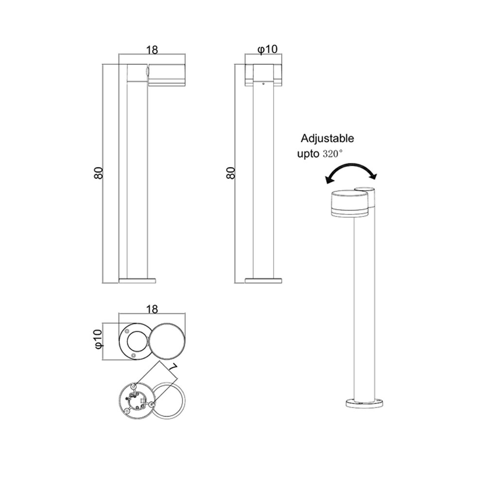 Светильник A1910PA-1BK ★ Arte lamp — купить в интернет магазине ЛЮСТРАВИК☀