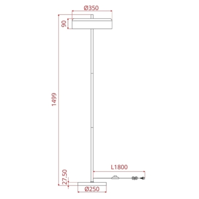 Торшер A7052PN-2BK ★ Arte lamp — купить в интернет магазине ЛЮСТРАВИК☀
