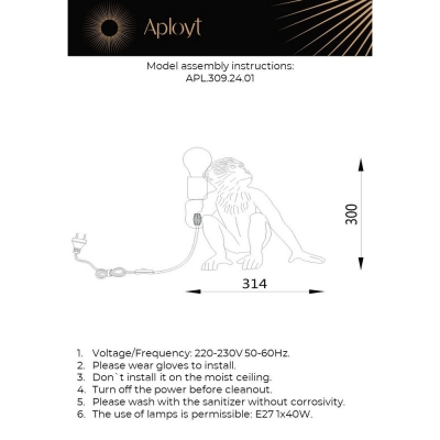 Настольную Лампу APL.309.24.01 ★ APLOYT — купить в интернет магазине ЛЮСТРАВИК☀