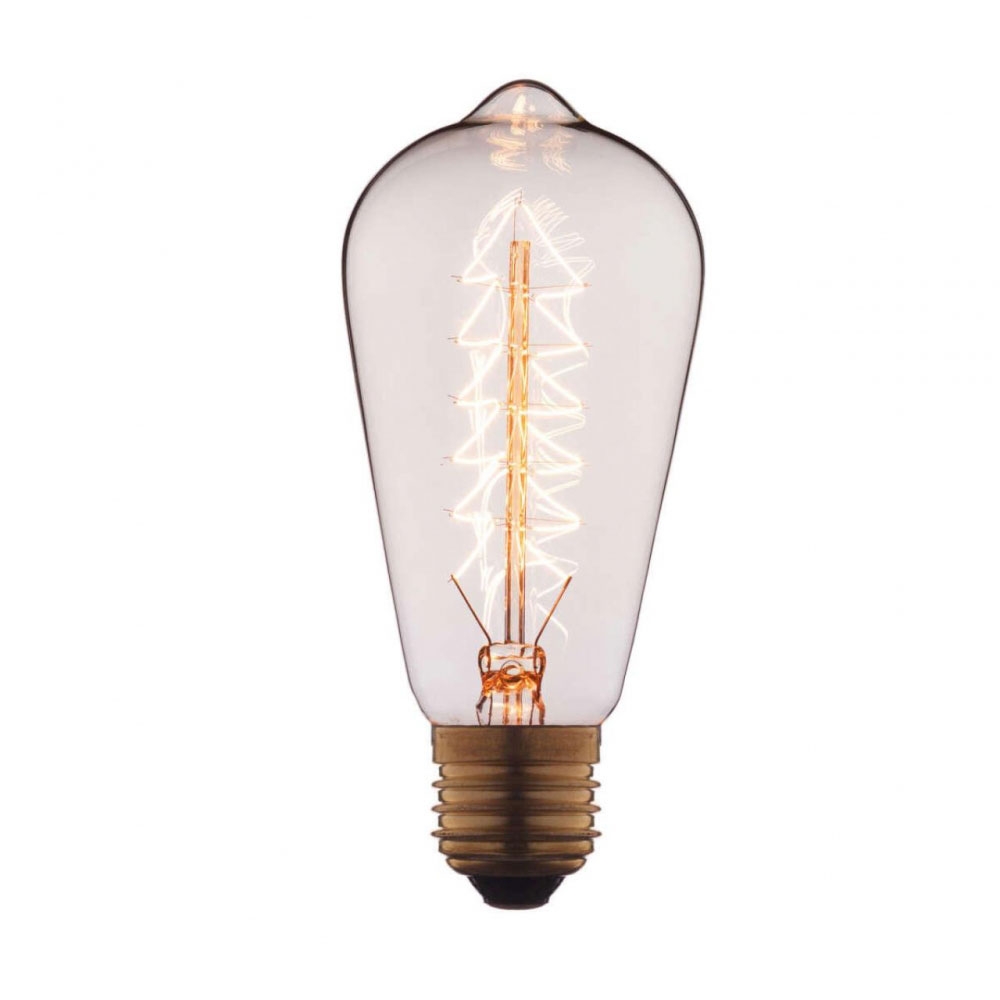 Ретро Лампа E27 60W Edison Bulb 6460-S ★ LOFT IT — купить в интернет магазине ЛЮСТРАВИК☀