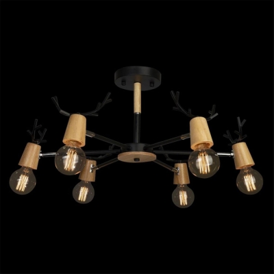 Люстру 10024/6 Black ★ LOFT IT — купить в интернет магазине ЛЮСТРАВИК☀