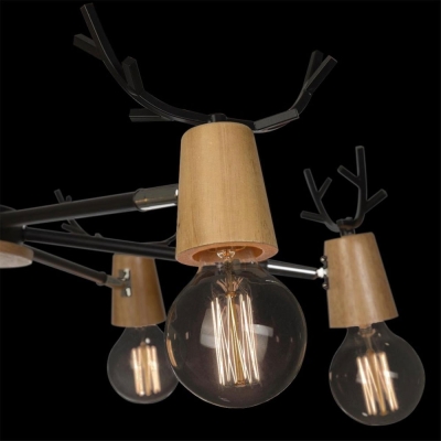 Люстру 10024/6 Black ★ LOFT IT — купить в интернет магазине ЛЮСТРАВИК☀
