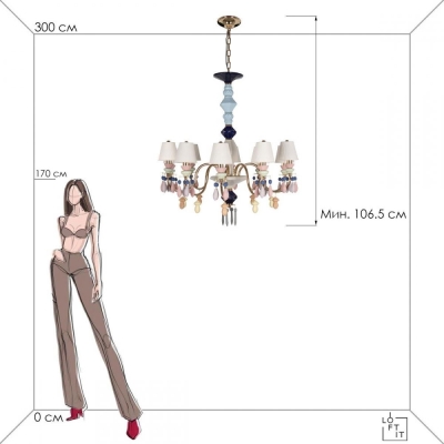 Люстру 10203/10 Mult ★ LOFT IT — купить в интернет магазине ЛЮСТРАВИК☀