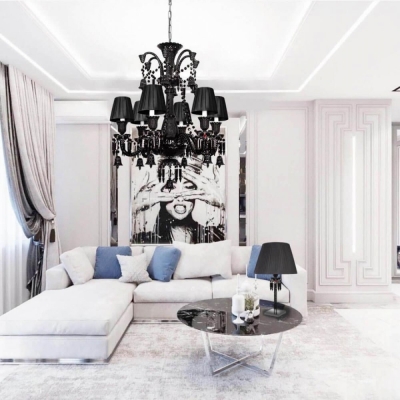 Люстру 10210/8 Black ★ LOFT IT — купить в интернет магазине ЛЮСТРАВИК☀