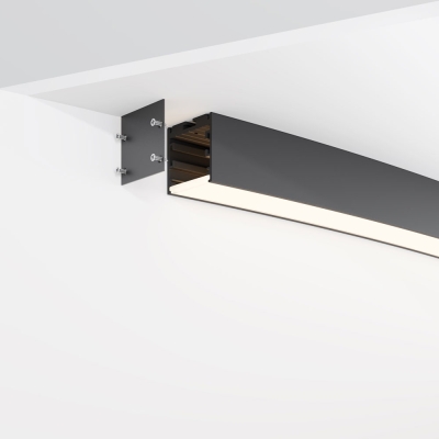 Комплектующие К Светодиодной Ленте (Радиусный Профиль) ALM-3535R-B-D-45°-3M ★ Led Strip — купить в интернет магазине ЛЮСТРАВИК☀