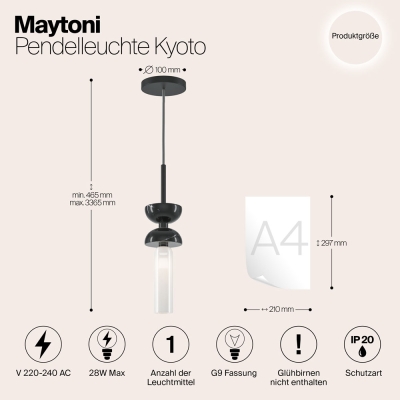 Светильник MOD178PL-01B ★ Maytoni — купить в интернет магазине ЛЮСТРАВИК☀
