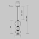 Светильник MOD307PL-L24BS3K ★ Maytoni — купить в интернет магазине ЛЮСТРАВИК☀