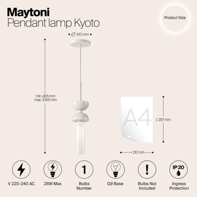 Светильник MOD178PL-01W ★ Maytoni — купить в интернет магазине ЛЮСТРАВИК☀