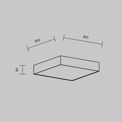 Светильник C032CL-36W4K-SQ-W ★ Technical — купить в интернет магазине ЛЮСТРАВИК☀