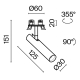 Светильник C141RS-L125-6W3K-W ★ Technical — купить в интернет магазине ЛЮСТРАВИК☀