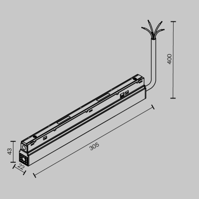 Блок Питания TRA034DR-200W-DD-W ★ Technical — купить в интернет магазине ЛЮСТРАВИК☀