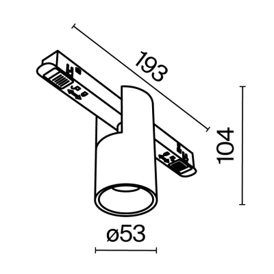 Светильник TR122-2-7W3K-B ★ Technical — купить в интернет магазине ЛЮСТРАВИК☀