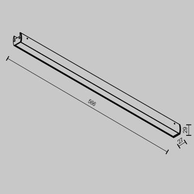 Светильник TR161-1-25W3K-B ★ Technical — купить в интернет магазине ЛЮСТРАВИК☀
