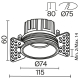 Светильник DL058-12W3K-TRS-BS ★ Technical — купить в интернет магазине ЛЮСТРАВИК☀