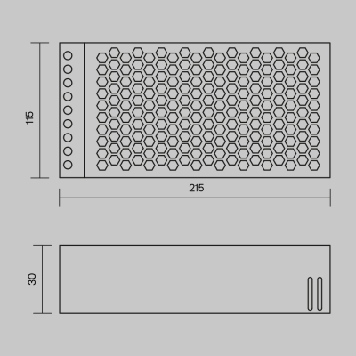Блок Питания PSL006-360W-48V-IP20 ★ Technical — купить в интернет магазине ЛЮСТРАВИК☀