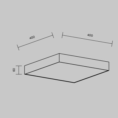 Светильник C032CL-45W3K-SQ-W ★ Technical — купить в интернет магазине ЛЮСТРАВИК☀