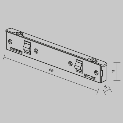 Комплектующие Для Трековой Системы TRA184IPC-1B ★ Technical — купить в интернет магазине ЛЮСТРАВИК☀
