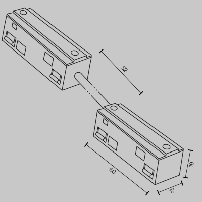 Комплектующие Для Трековой Системы TRA034CPC-42W-5-1 ★ Technical — купить в интернет магазине ЛЮСТРАВИК☀