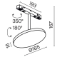 Светильник TR131-4-15W-DS-B ★ Technical — купить в интернет магазине ЛЮСТРАВИК☀