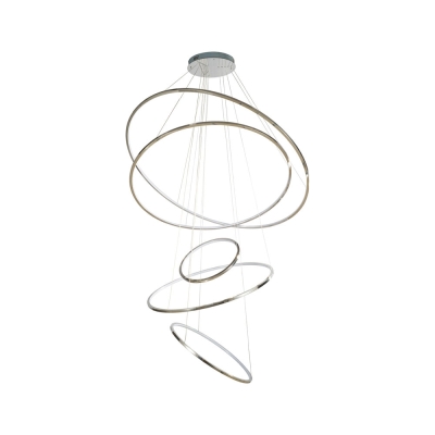 07675A,02 Подвес Амия Хром Led 175W 07675A,02 ★ Kink Light — купить в интернет магазине ЛЮСТРАВИК☀