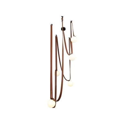 07682-5,04 Подвес Клиф Коричневый E14 5*40W 07682-5,04 ★ Kink Light — купить в интернет магазине ЛЮСТРАВИК☀