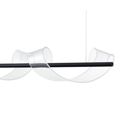 08042-2As,19 Подвес Илина Черный Led 28W 08042-2AS,19 ★ Kink Light — купить в интернет магазине ЛЮСТРАВИК☀