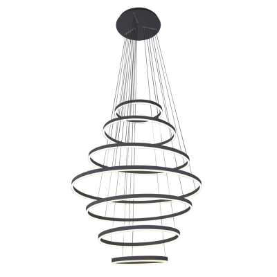 08537,19 Подвес Тор Черный Led 284W 08537,19(4000K) ★ Kink Light — купить в интернет магазине ЛЮСТРАВИК☀