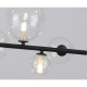 09408-7,19 Люстра Иона Черный G9 35W+Led 17W 09408-7,19 ★ Kink Light — купить в интернет магазине ЛЮСТРАВИК☀