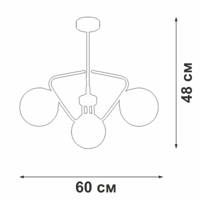Люстру V4715-1/3PL ★ Vitaluce — купить в интернет магазине ЛЮСТРАВИК☀