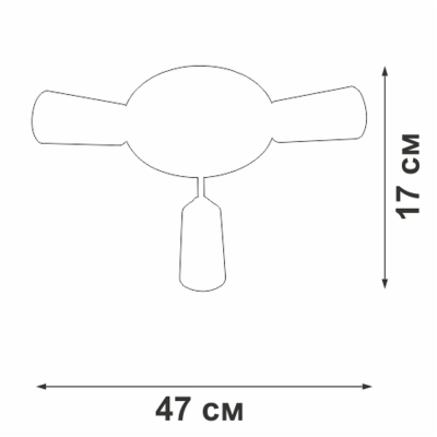 Люстру V3762-1/3PL ★ Vitaluce — купить в интернет магазине ЛЮСТРАВИК☀