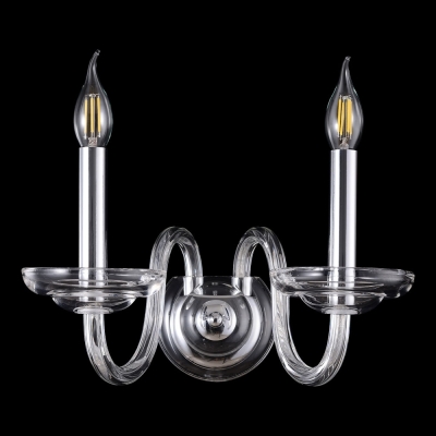 Бра ARABESQUE AP2 CHROME ★ Crystal Lux — купить в интернет магазине ЛЮСТРАВИК☀