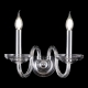 Бра ARABESQUE AP2 CHROME ★ Crystal Lux — купить в интернет магазине ЛЮСТРАВИК☀