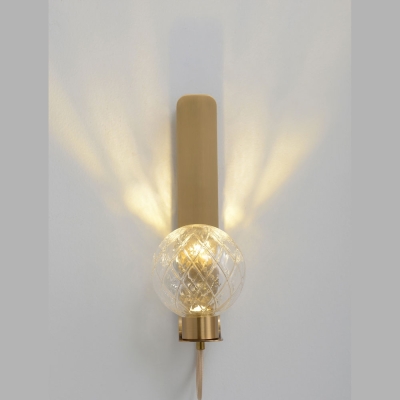 Бра BELLA AP1 BRASS ★ Crystal Lux — купить в интернет магазине ЛЮСТРАВИК☀
