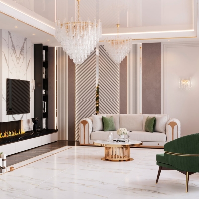Бра FONTAIN AP2 GOLD ★ Crystal Lux — купить в интернет магазине ЛЮСТРАВИК☀