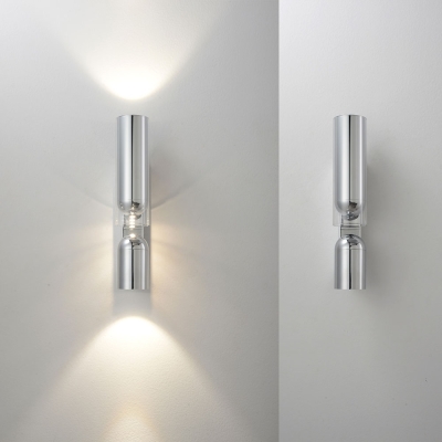 Бра VENTO AP15W LED CHROME ★ Crystal Lux — купить в интернет магазине ЛЮСТРАВИК☀