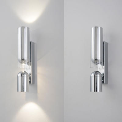 Бра VENTO AP15W LED CHROME ★ Crystal Lux — купить в интернет магазине ЛЮСТРАВИК☀