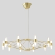 Люстру DOROTEA SP10 GOLD ★ Crystal Lux — купить в интернет магазине ЛЮСТРАВИК☀