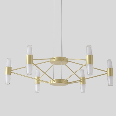 Люстру DOROTEA SP6 GOLD ★ Crystal Lux — купить в интернет магазине ЛЮСТРАВИК☀