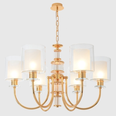 Люстру ELENA SP6 GOLD ★ Crystal Lux — купить в интернет магазине ЛЮСТРАВИК☀