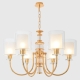 Люстру ELENA SP6 GOLD ★ Crystal Lux — купить в интернет магазине ЛЮСТРАВИК☀