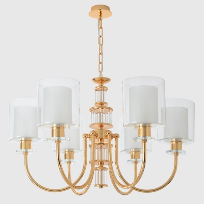 Люстру ELENA SP6 GOLD ★ Crystal Lux — купить в интернет магазине ЛЮСТРАВИК☀