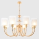Люстру ELENA SP8 GOLD ★ Crystal Lux — купить в интернет магазине ЛЮСТРАВИК☀
