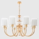 Люстру ELENA SP8 GOLD ★ Crystal Lux — купить в интернет магазине ЛЮСТРАВИК☀
