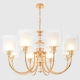 Люстру ELENA SP8 GOLD ★ Crystal Lux — купить в интернет магазине ЛЮСТРАВИК☀