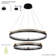 Люстру FERNANDO SP123W LED  BLACK/GOLD ★ Crystal Lux — купить в интернет магазине ЛЮСТРАВИК☀