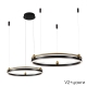 Люстру FERNANDO SP123W LED  BLACK/GOLD ★ Crystal Lux — купить в интернет магазине ЛЮСТРАВИК☀