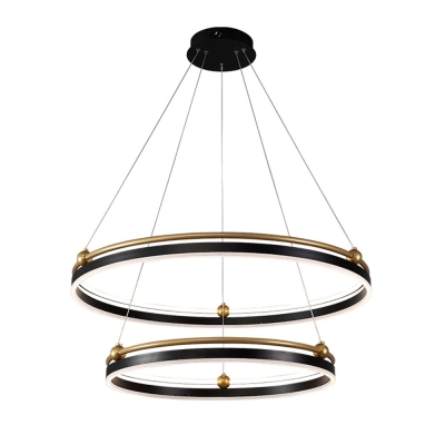 Люстру FERNANDO SP123W LED  BLACK/GOLD ★ Crystal Lux — купить в интернет магазине ЛЮСТРАВИК☀