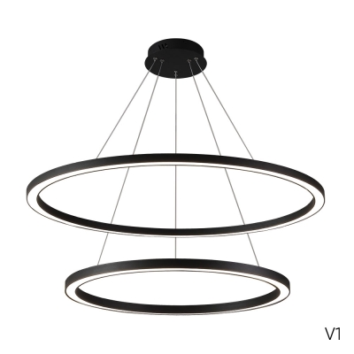 Люстру FORTUNA SP123W LED  BLACK ★ Crystal Lux — купить в интернет магазине ЛЮСТРАВИК☀